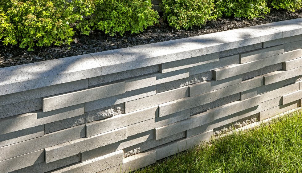 techo bloc graphix wall